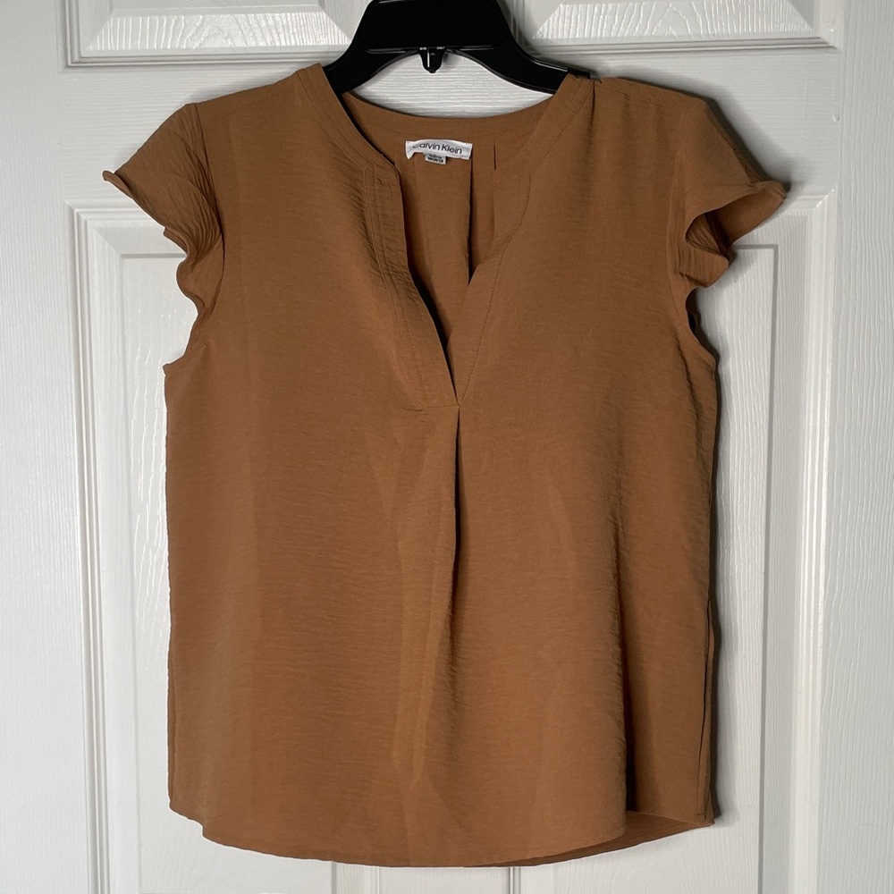 Calvin Klein Short Sleeve Blouse